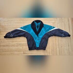 Polaris 90s Vintage Color Block, Zip up Polaris Snowmobile Unisex Jacket.